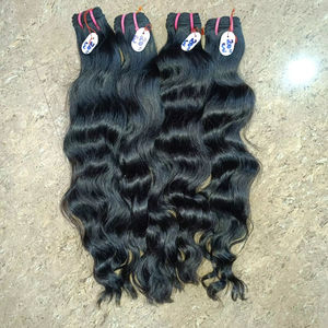 Extensions de cheveux humains en vrac Remy indiens de qualité supérieure de qualité supérieure - Product Image 1