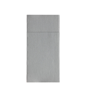 Serviettes de table Kanguro Point-to-Point grises 40x40cm, 960 pièces, B2B - Product Image 2