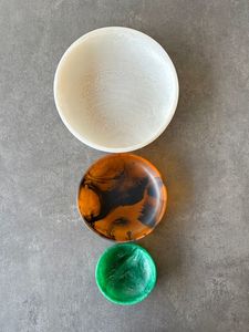 ชามเรซินหัตถกรรมหลากสีสินค้าอินเดียชามเรซินหัตถกรรมอินเดีย - Product Image 6