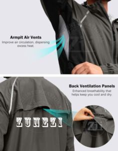 Veste de sécurité de travail haute visibilité en tissu Oxford de coton, conforme à la norme ANSI Classe 2, avec logo LED clignotant, réfléchissante - Product Image 4