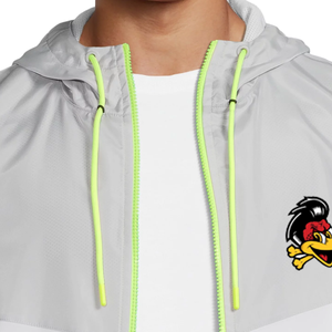 Conjunto Deportivo Cortavientos para Hombre, Corte Holgado, Transpirable, Poliéster/Algodón, 2 Piezas, Estilo Urbano, Otoño 2025 - Product Image 3