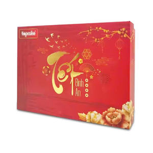 Juego de regalo de panadería vietnamita Premium Galletas surtidas y golosinas locales OEM disponible TOPCAKE 12 meses de vida útil - Product Image 1