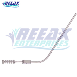 Tube d'aspiration de neurochirurgie personnalisé en acier inoxydable avec logo fabriqué au Pakistan de REEAX ENTERPRISES-Fournisseur d'instruments chirurgicaux - Product Image 3