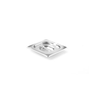 Tapa HENDI Profi Line GN 1/6 176x162mm con ranura para cuchara, soportes para cucharas y clips para ollas - Product Image 1