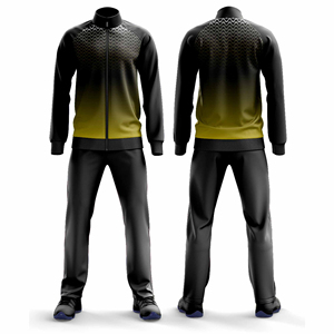 Ensemble de survêtement de sport à séchage rapide pour hommes, femmes et jeunes, veste et pantalon, tenue d'entraînement, 100% polyester respirant - Product Image 6