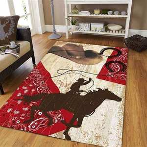 Alfombras de Lana y Seda de Alta Calidad con Diseño Personalizado, Patrón Cuadrado, Alfombra de Oración para Uso Doméstico, para Dormitorio y Sala de Estar - Product Image 2