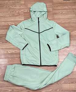 Logo personnalisé de haute qualité jogging haute couture hommes Sport survêtement coupe-vent Streetwear survêtement pantalon de survêtement lourd logo - Product Image 6