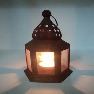 Linterna colgante decorativa de metal para el hogar, decoración de lujo de color gris oscuro, diseño elegante, artículos de iluminación, farolillos de decoración a la venta - Product Image 6