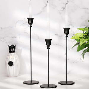 เชิงเทียนโลหะสำหรับตกแต่งบ้าน เชิงเทียนทันสมัย เหมาะสำหรับเพิ่มแสงอบอุ่นในทุกพื้นที่ - Product Image 5