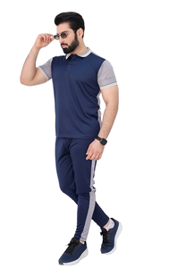 Conjunto de chándal unisex personalizable al por mayor para hombre y mujer, conjunto de dos piezas, chaqueta de manga larga y pantalones deportivos a juego - Product Image 3