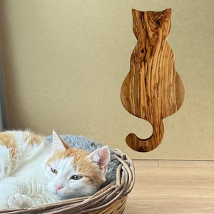 Tabla de Cortar de Madera con Forma de Gato, Tabla Artesanal Perfecta para Preparar en la Cocina, Servir en la Mesa, Exhibir y Regalar, Procedente de la India - Product Image 5