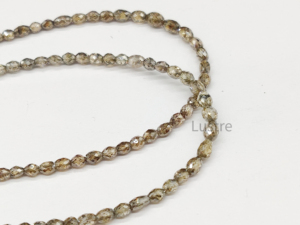 Perles de diamant Champagne en gros en vrac perles à facettes pour la fabrication de bijoux fabricant indien naturel en vrac en gros - Product Image 2