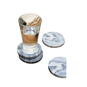 Ensemble de tapis en marbre créatifs cadeau à bas prix sous-verres les plus exigeants pour la salle à manger accessoires de table utilisés pour la fête de mariage - Product Image 4