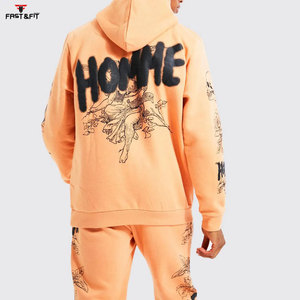 Chándal con capucha y diseño de estampado personalizado para hombre, chándal de entrenamiento personalizado en diferentes colores - Product Image 6