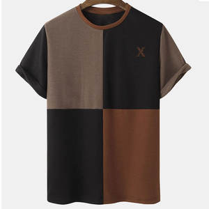 Camiseta de Hombre de Poliéster/Algodón Suave, Nueva Llegada, Ajuste Cómodo, Secado Rápido y Diseño Ecológico para Uso Diario Informal - Product Image 1