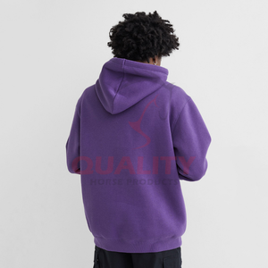 Pull à capuche thermique d'hiver décontracté pour hommes, 100% coton, polyester, polaire, logo personnalisé, broderie, style automne - Product Image 3