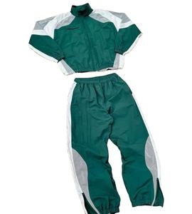 Conjuntos de cortavientos unisex ligeros ecológicos reversibles impresos de talla grande de invierno de nailon impermeable personalizados al por mayor viento - Product Image 1