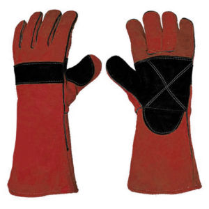 Gants de soudage en cuir avec doublure en coton pour TIG, résistants aux éclaboussures de métal fondu, conception personnalisée, haute qualité, prix usine, nouvelle arrivée - Product Image 4