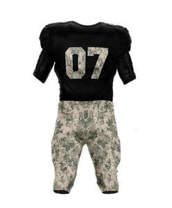 Uniforme de Fútbol Americano para Hombre, Estilo Único 2025, Personalizado para Equipo Nacional, Manga Corta, Transpirable, Secado Rápido, 100% Poliéster - Product Image 3