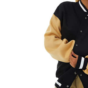 Top court pour femmes, veste universitaire de baseball, patchs brodés, fournisseur, fabricant du Pakistan - Product Image 6