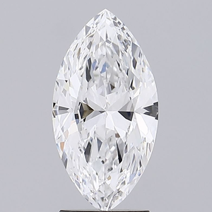 Diamante Cultivado en Laboratorio de Corte Marquesa de 2.2 Ct, Certificado IGI, CVD, VVS2, Color D, Diseño de Joyería de Compromiso Personalizado, Rising Diamond - Product Image 1