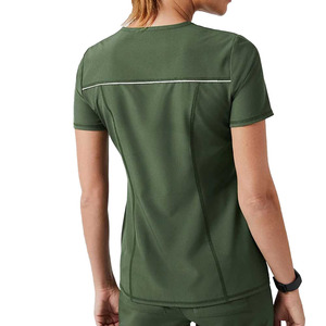 Top Selling Women's Fashionable <b>Scrub</b> Suits High Demand Hot Design Spandex Hospital Uniform <b>Sets</b> - Product Image 2