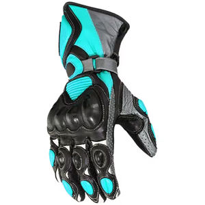 OEM 2025 Custom Design Genuine Leather Motorbike Racing <b>Gloves</b> <b>Touch</b> Screen Full Finger Quick Drying Moisture Wicking Unisex - Product Image 5