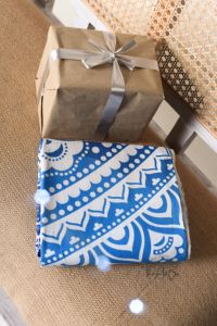 Indien fait à la main belle plage Mandala bohème tenture murale tapisserie imprimé fleuri Hippie Gypsy Boho couvre-lit/jeter - Product Image 3