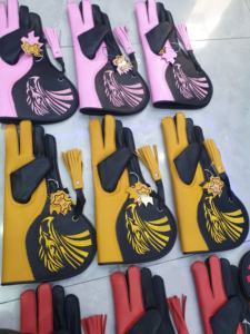 Cuir Nubuck véritable double couche Falcon de meilleure qualité fait à la main avec logo brodé - Product Image 4