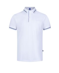 Diseño llamativo Polo Homme En Coton Bordado Logo Tela elástica Polos personalizados Uniformes Ropa Hombres Fábrica de Vietnam - Product Image 4