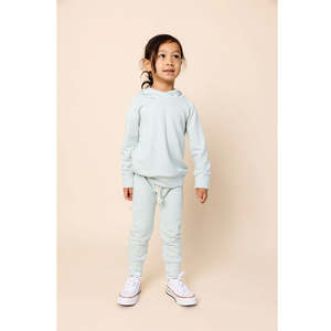 El mejor suéter con capucha de manga larga bordado de otoño para bebés y niñas con bolsillo 100% algodón orgánico - Product Image 2