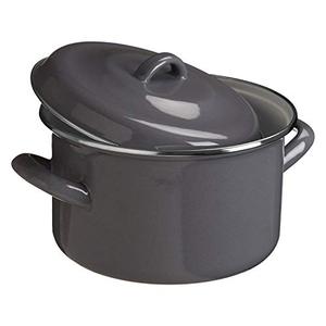 La cocotte ronde en acier inoxydable est idéale pour conserver et servir les aliments au chaud et au frais pendant de longues périodes. - Product Image 1