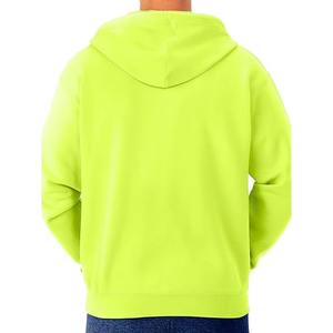 Streetwear OEM pour hommes avec logo personnalisé sweat à capuche d'entraînement de gymnastique active meilleure vente de pull-over à capuche en coton épais avec fermeture éclair vierge - Product Image 3