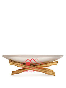 Plato de hojas de frutas de Metal hecho a mano de fundición 2025 para uso de Decoración de mesa - Product Image 5