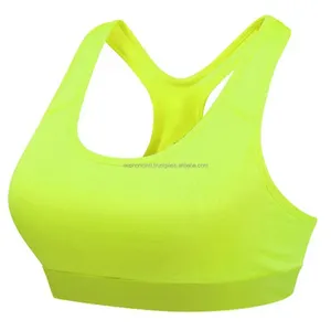 New Popular Fitness Tops plain colors Women's Sport Bra Bras for Gymnastics Front Swivel Naked Feeling Sexy Front Back Shape Bra