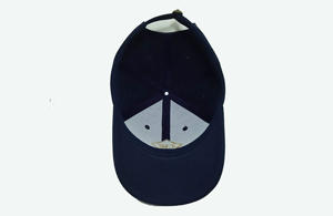 หมวกเบสบอลมีโครงสร้าง6แผงสีกรมปักลายตัวอักษรออกแบบโลโก้ได้ตามต้องการแบบสปอร์ตสินค้ามาใหม่100% - Product Image 6