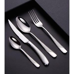 Super Thin Silverware Set Restaurants Dinnerware Reusable Unique Pattern Cutlery Set And <b>Flatware</b> At Genuine Prices - Product Image 6