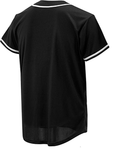 Maillot de baseball pour hommes Chemises décontractées à boutons Manches courtes Uniforme de sport d'équipe actif - Product Image 6