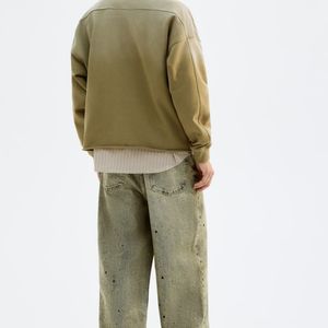 Casual ligero polar pulóver hecho a mano bordado invierno elegante prendas de vestir exteriores para correr - Product Image 4