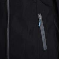 Offre Exclusive pour Femme : Veste d'Hiver Noire Coupe-Vent à Capuche, Thermocollée Sans Couture, avec Fermeture Éclair Polaire, Idéale pour Conditions Polaires
