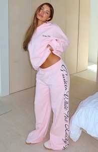 ชุดวอร์มผู้หญิงแบบยาว 2 ชิ้น สำหรับฤดูหนาว ปักลายเรียบ สีตามสั่ง - Product Image 3