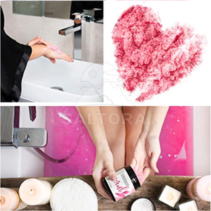 Sal corporal exfoliante natural del Himalaya 100%, sal corporal exfoliante orgánica para uso en spa y cuidado de la piel del fabricante de Pakistán - Product Image 5