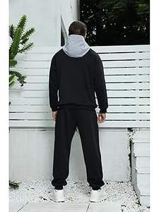 Survêtement à fermeture éclair pour homme marques privées 100% coton grande taille séchage rapide respirant fabriqué au Pakistan - Product Image 4