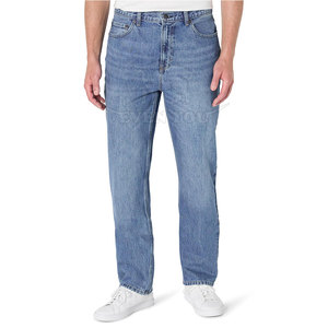 New Style Outdoor Use <b>Men</b> <b>Jeans</b> Pants Best Quality Solid Color <b>Jeans</b> Pants For <b>Men</b> Use For Comfortable - Product Image 1