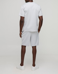 OEM vente en gros ensemble de 2 pièces de t-shirts pour hommes en coton doux personnalisé de haute qualité au quotidien décontracté col rond manches courtes 220 grammes - Product Image 4