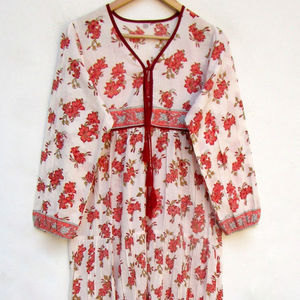 Robe longue vintage pour femmes robe nouvelle tendance à manches longues taille haute imprimée robes mi-longues couleur avec col rabattu pour ensembles de soirée - Product Image 1