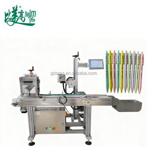 Machine de marquage laser UV entièrement automatique à grande vitesse pour les cosmétiques - Chargement/positionnement automatique et marquage <span class=keywords><strong>sur</strong></span> les crayons à sourcils, impression de logo - Product Image 3