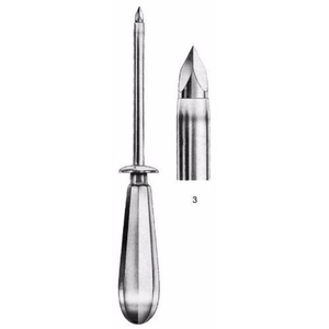 เจาะทะลุสัตวแพทย์มืออาชีพโทรคาร์โคสแตนเลสสตีลสำหรับใช้เครื่องมือผ่าตัดสัตวแพทย์ - Product Image 2