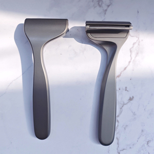 Maquinilla de Afeitar Eléctrica 2 en 1 de Doble Cabezal, Recargable, Depiladora, Recortadora de Vello para Mujer, Indolora, Impermeable - Product Image 1