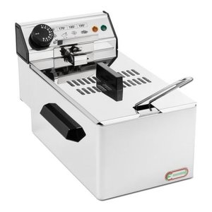 หม้อทอดน้ำมันไฟฟ้า F620 Inox ขนาด 2 ลิตร 1600 วัตต์ ทำจากสแตนเลส สำหรับใช้ในครัวเรือน - Product Image 1